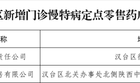 漢臺(tái)新增多個(gè)定點(diǎn)醫(yī)藥機(jī)構(gòu)！地址→縮略圖